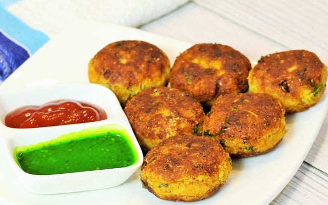 Aloo Tikki - Marathi Recipe