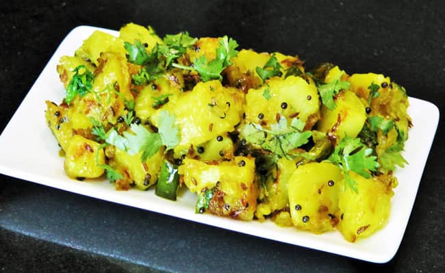 Batatyachi Bhaji - Marathi Recipe