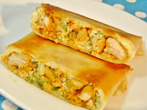 Chicken Baida Roti