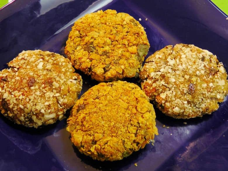 Crunchy Vegetable Cutlet