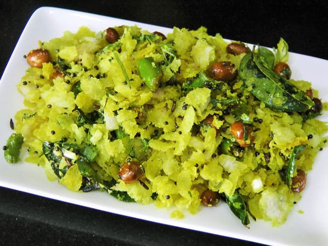 Dadape Pohe - Marathi Recipe