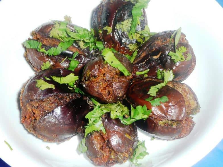 Dry Baingan Sabzi