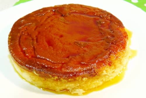 Eggless Caramel Custard