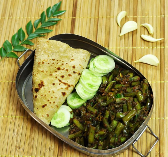 Gawar Fry - Marathi Recipe