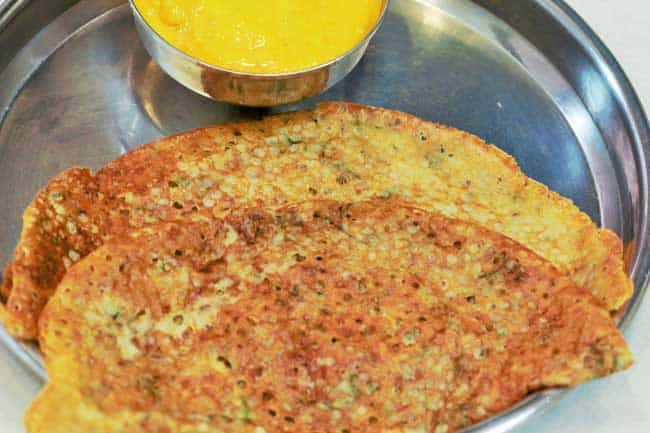 Jwariche Dhirade - Marathi Recipe