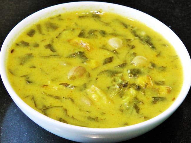 Kardai Chi Bhaji - Marathi Recipe