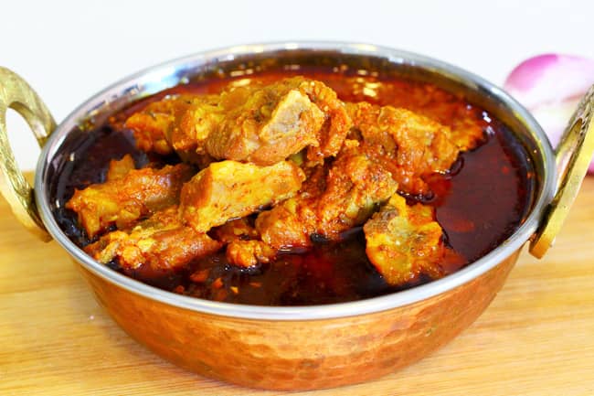 Kolhapuri Mutton Rassa - Marathi Recipe