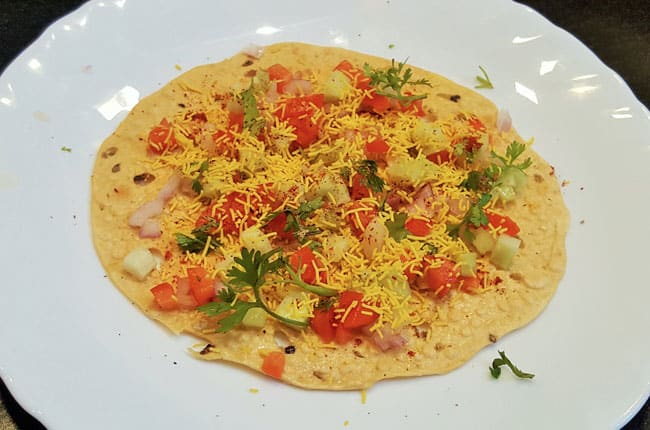 Masala Papad - Marathi Recipe