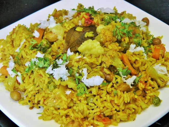 Masale Bhat - Marathi Recipe