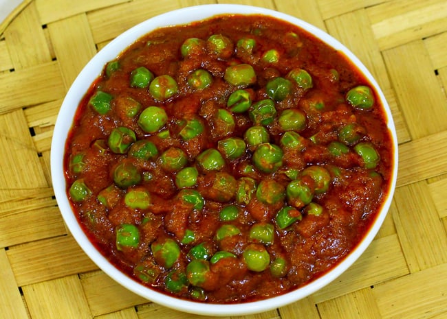 Matar Masala - Marathi Recipe