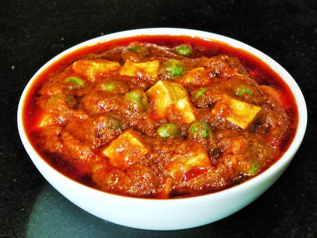 Matar Paneer - Hindi Recipe