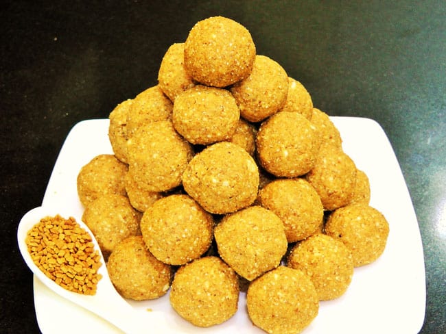 Methiche Ladoo - Marathi Recipe