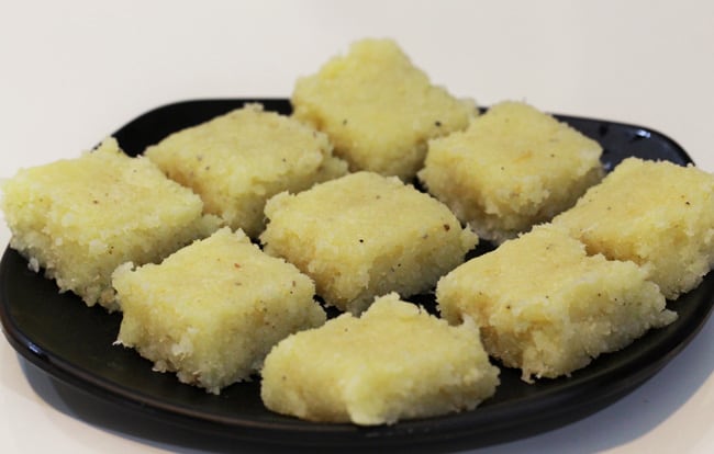 Naralachi Burfi - Marathi Recipe