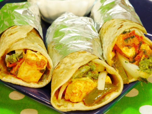 Paneer Kathi Roll