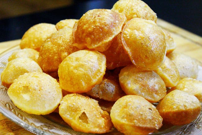 Puri For Pani Puri - Marathi Recipe