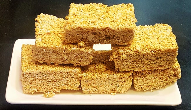 Rajgira Vadi - Marathi Recipe