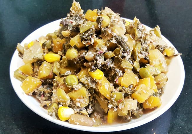 Rushichi Bhaji - Marathi Recipe