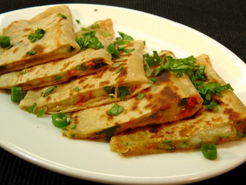 Spring Onion Paratha