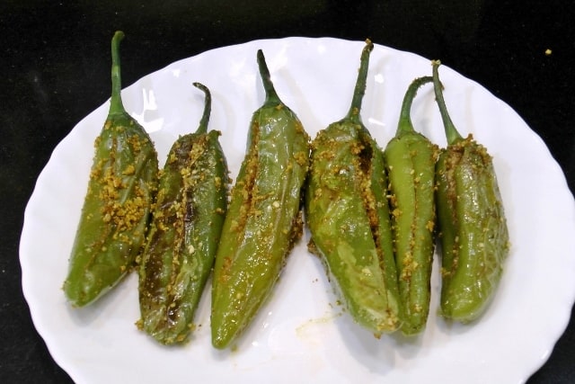 Stuffed Chili-Bharli Mirchi