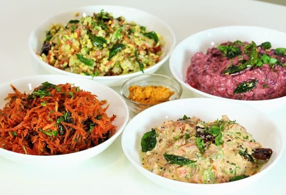 4 Types Koshimbiri - Marathi Recipe