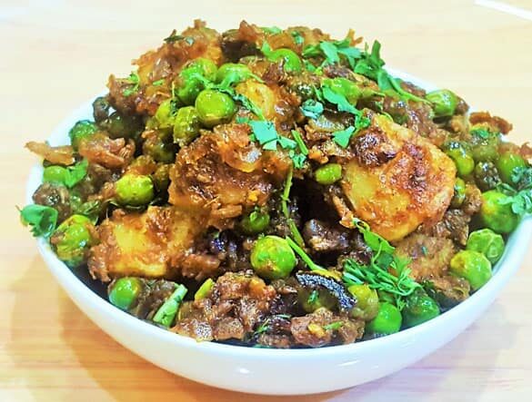 Aloo Matar - Marathi Recipe