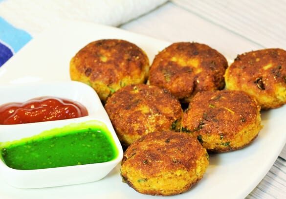 Aloo Tikki - Marathi Recipe