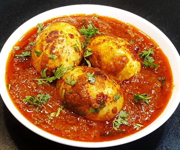 Anda Masala - Marathi Recipe
