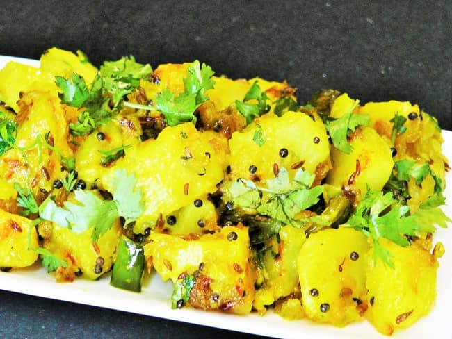 Batatyachi Bhaji - Marathi Recipe