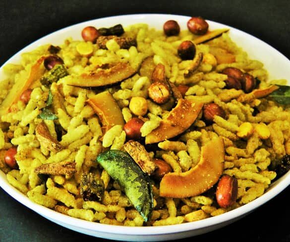 Bhajake Pohe Chivda - Marathi Recipe