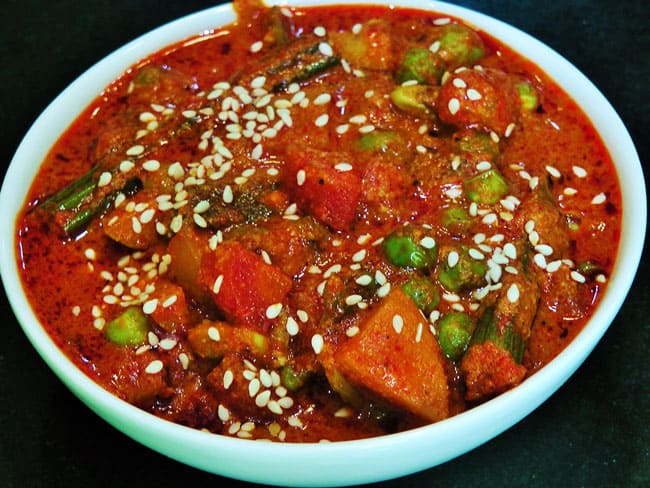 Bhogichi Bhaji - Marathi Recipe