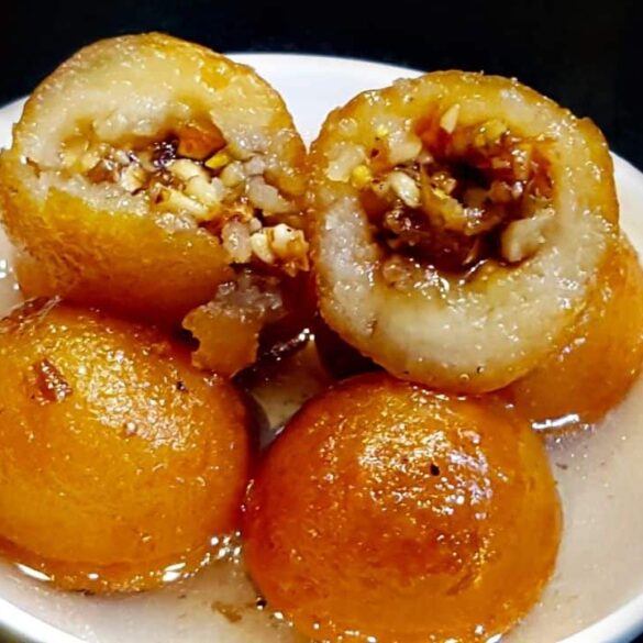 Bread Gulabjam - Marathi Recipe
