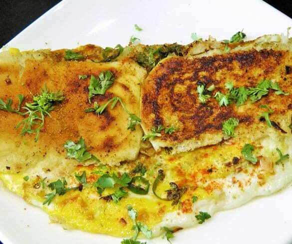 Bread Omelette - Marathi Recipe