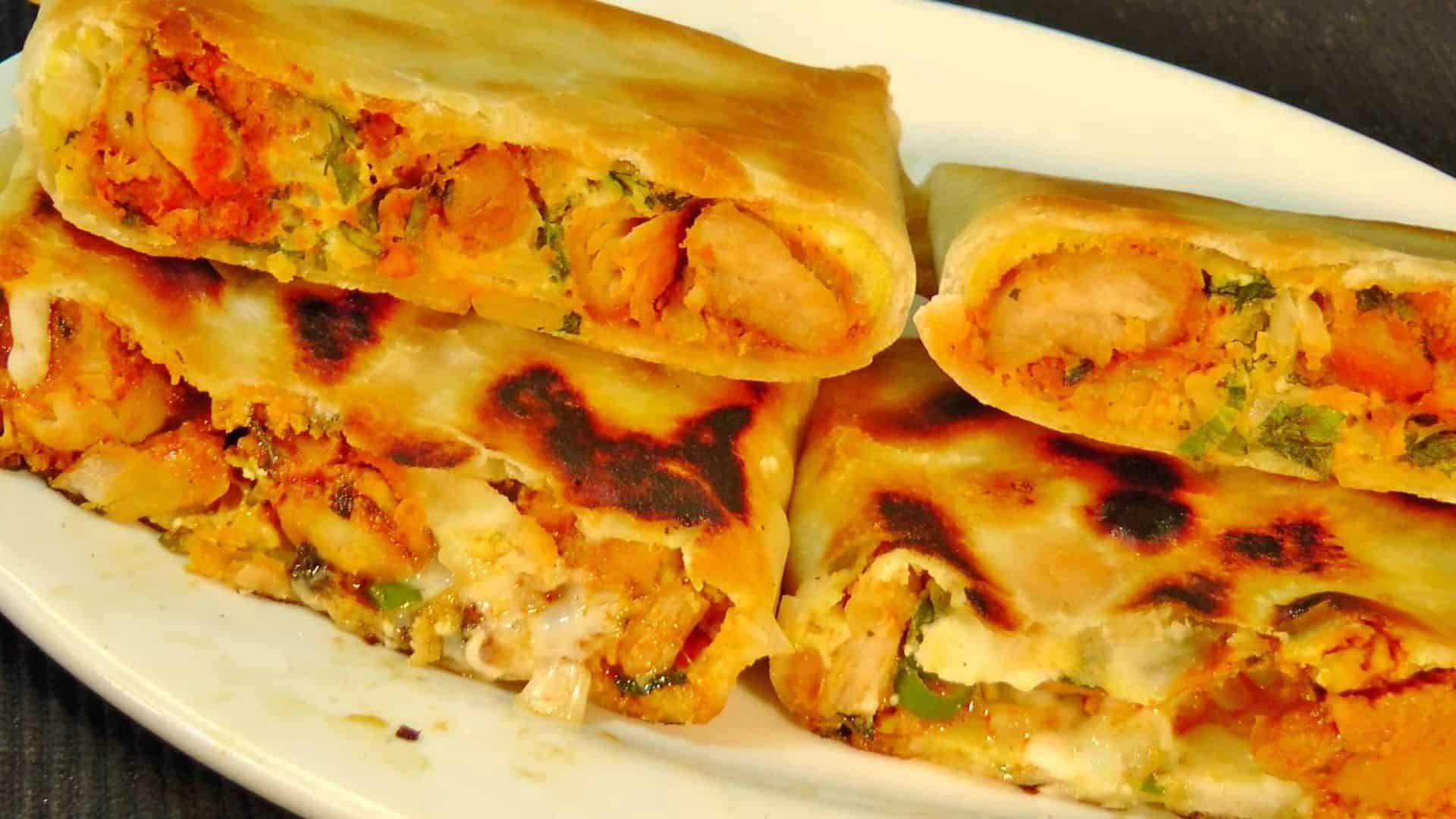 Chicken Baida Roti