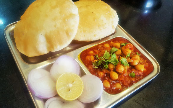 Chole Bhature - Marathi Recipe