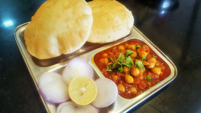 Chole Bhature - Marathi Recipe