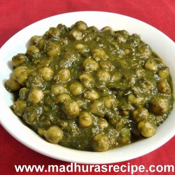 Chole Palak