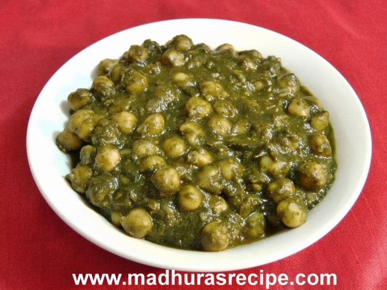 Chole Palak