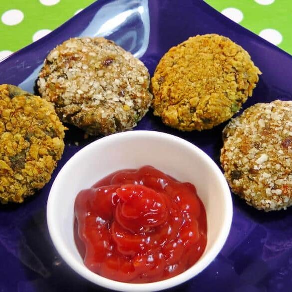 Crunchy Vegetable Cutlet