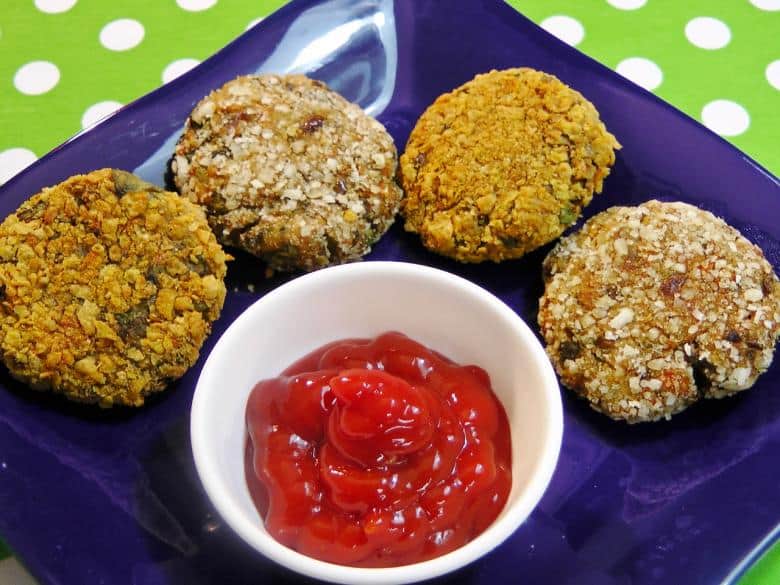 Crunchy Vegetable Cutlet