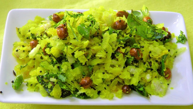 Dadape Pohe - Marathi Recipe