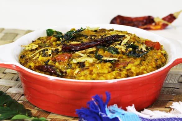 Dal Khichadi tadka - Marathi Recipe