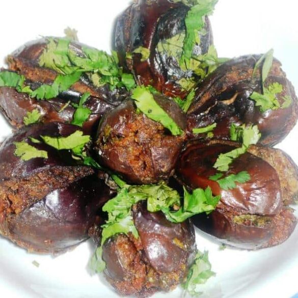 Dry Baingan Sabzi