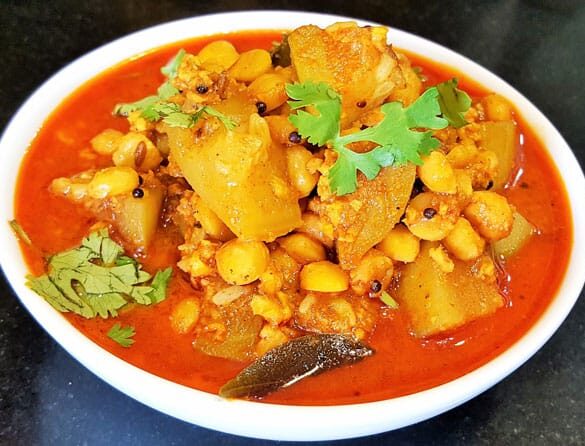 Dudhi Bhopalyachi Bhaji - Marathi Recipe