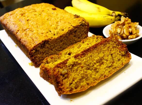 Eggless Banana Bread