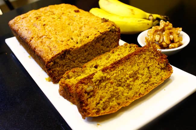 Eggless Banana Bread
