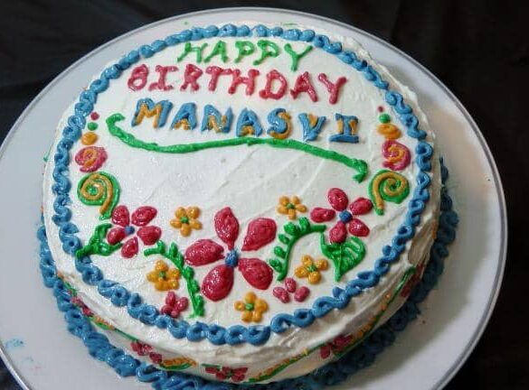 Eggless Sponge Cake