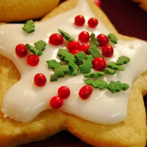 Eggless Sugar Cookies