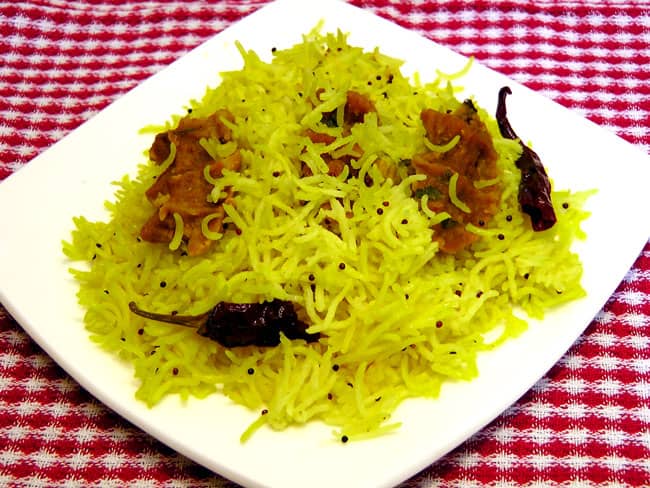 Gola Bhat - Marathi Recipe