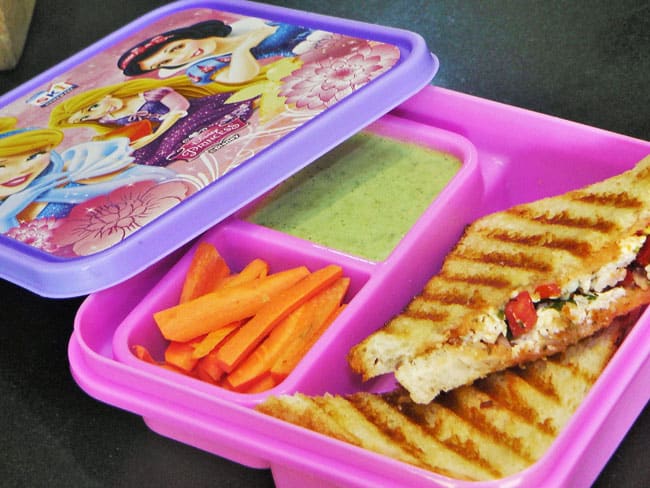 Grilled Paneer Sandwich