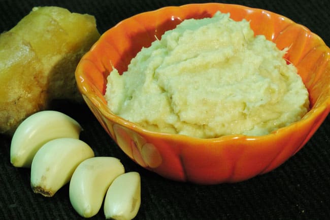 Homemade Ginger Garlic Paste